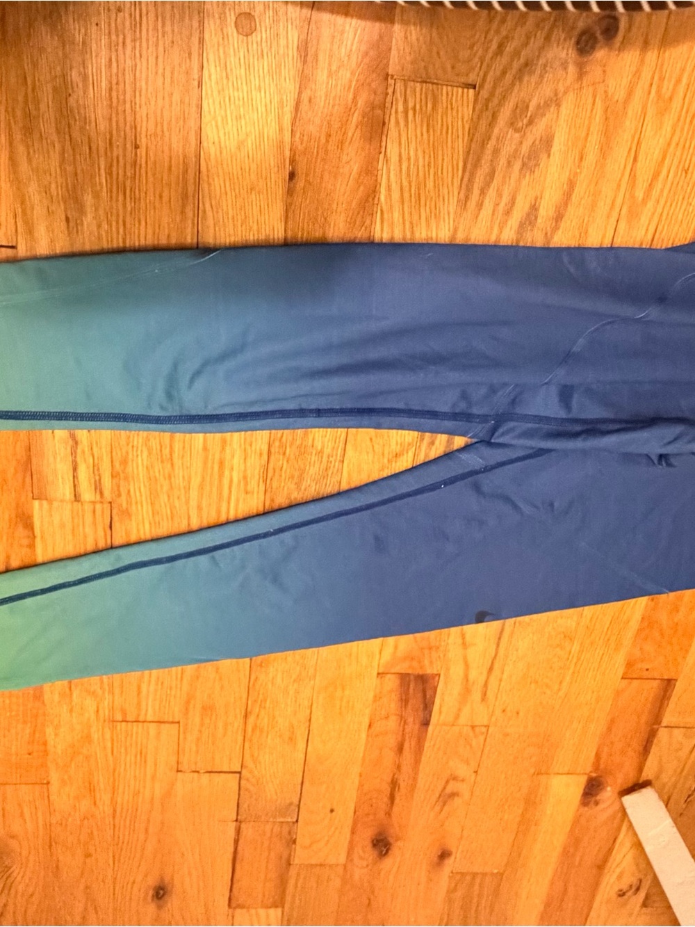 Women’s Blue Nike leggings hyperwarm